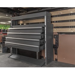 Bedrijfswageninrichting – universele inbouw kast voor bestelwagen – bestelbus 127 x 33 x 120 cm Bedrijfswageninrichting – universele inbouw kast voor bestelwagen – bestelbus 127 x 33 x 120 cm