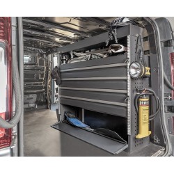 Bedrijfswageninrichting – universele inbouw kast voor bestelwagen – bestelbus 127 x 33 x 120 cm Bedrijfswageninrichting – universele inbouw kast voor bestelwagen – bestelbus 127 x 33 x 120 cm
