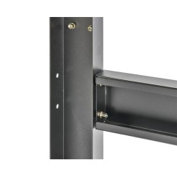 Stalen werkbank met roestvrij staal blad – 136 x 46 x 95 cm. incl. stelpootjes Stalen werkbank met roestvrij staal blad – 136 x 46 x 95 cm. incl. stelpootjes