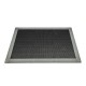 Kunststof antislip kliktegel 400 x 400 x 12 mm– PVC werkplaats tegels – antivermoeidheidsmat kleur zwart.
