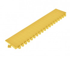 PVC oprijrand geel 400 x 80 x 11,5 / 3,5 mm. voor kliktegel 1815 typ 1