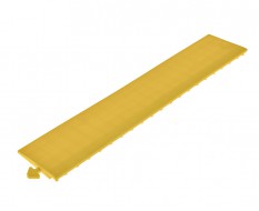 PVC oprijrand geel 400 x 80 x 11,5 / 3,5 mm. voor kliktegel 1815 typ 2