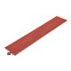 Antislip vloer mat – PVC werkplaatsmat – antivermoeidheidsmat, kleur zwart met rood, afm. 136 x 96 x 1,2 cm.