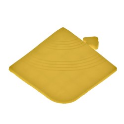 Antislip vloer mat – PVC werkplaatsmat – antivermoeidheidsmat, kleur zwart met geel, afm. 136 x 96 x 1,2 cm.