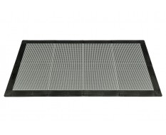 Antislip vloer mat – PVC werkplaatsmat – antivermoeidheidsmat, kleur grijs en zwart, afm. 176 x 96 cm