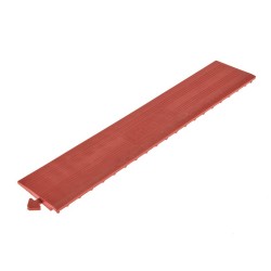 Antislip vloer mat – PVC werkplaatsmat – antivermoeidheidsmat, kleur zwart en rood, afm. 216 x 96 cm