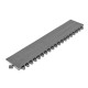 Antislip vloer mat – PVC werkplaatsmat – antivermoeidheidsmat, kleur grijs, afm. 216 x 96 cm