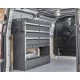Bedrijfswageninrichting – universele inbouw kast voor bestelwagen – bestelbus 113 x 33 x 112 cm.