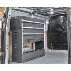 Bedrijfswageninrichting – universele inbouw kast voor bestelwagen – bestelbus 113 x 33 x 112 cm. Bedrijfswageninrichting – universele inbouw kast voor bestelwagen – bestelbus 113 x 33 x 112 cm.