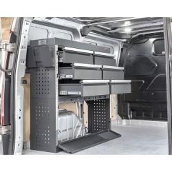 Bedrijfswageninrichting – universele inbouw kast voor bestelwagen – bestelbus 113 x 33 x 112 cm. Bedrijfswageninrichting – universele inbouw kast voor bestelwagen – bestelbus 113 x 33 x 112 cm.