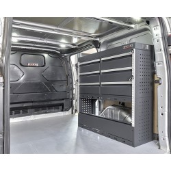 Bedrijfswageninrichting – universele inbouw kast voor bestelwagen – bestelbus 113 x 33 x 112 cm. Bedrijfswageninrichting – universele inbouw kast voor bestelwagen – bestelbus 113 x 33 x 112 cm.