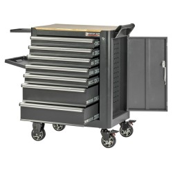 Zeven laden professionele gereedschapswagen – gereedschapskar met 7 lades. Zeven laden professionele gereedschapswagen – gereedschapskar met 7 lades.