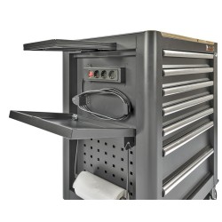 Zeven laden professionele gereedschapswagen – gereedschapskar met 7 lades. Zeven laden professionele gereedschapswagen – gereedschapskar met 7 lades.