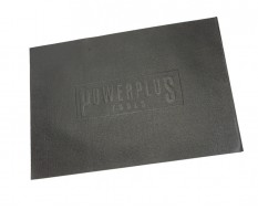 Zachte dunne non-woven foam mat met logo 600 x 450 x 2 mm voor lade gereedschapswagen of werkbank