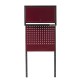Frame met onderpaneel, gereedschapsbord en bovenkast rood voor Heavy Duty werkbankserie