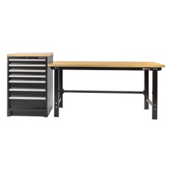 Professionele gereedschapskast – werkplaatskast 110 cm. hoog met 7 laden. Professionele gereedschapskast – werkplaatskast 110 cm. hoog met 7 laden.