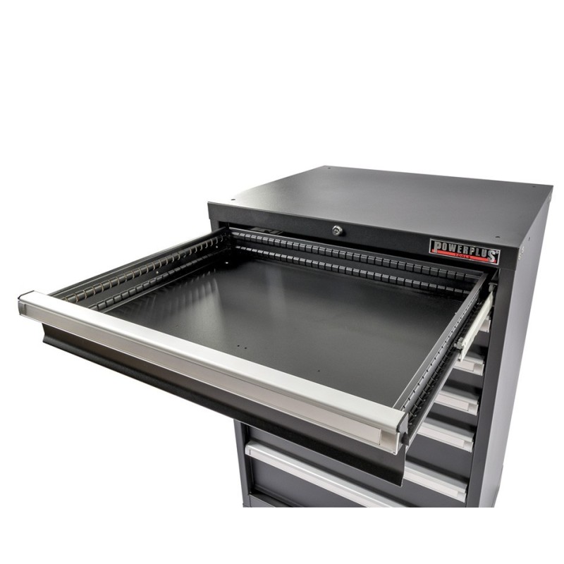 Professionele gereedschapskast – werkplaatskast 110 cm. hoog met 7 laden. Professionele gereedschapskast – werkplaatskast 110 cm. hoog met 7 laden.