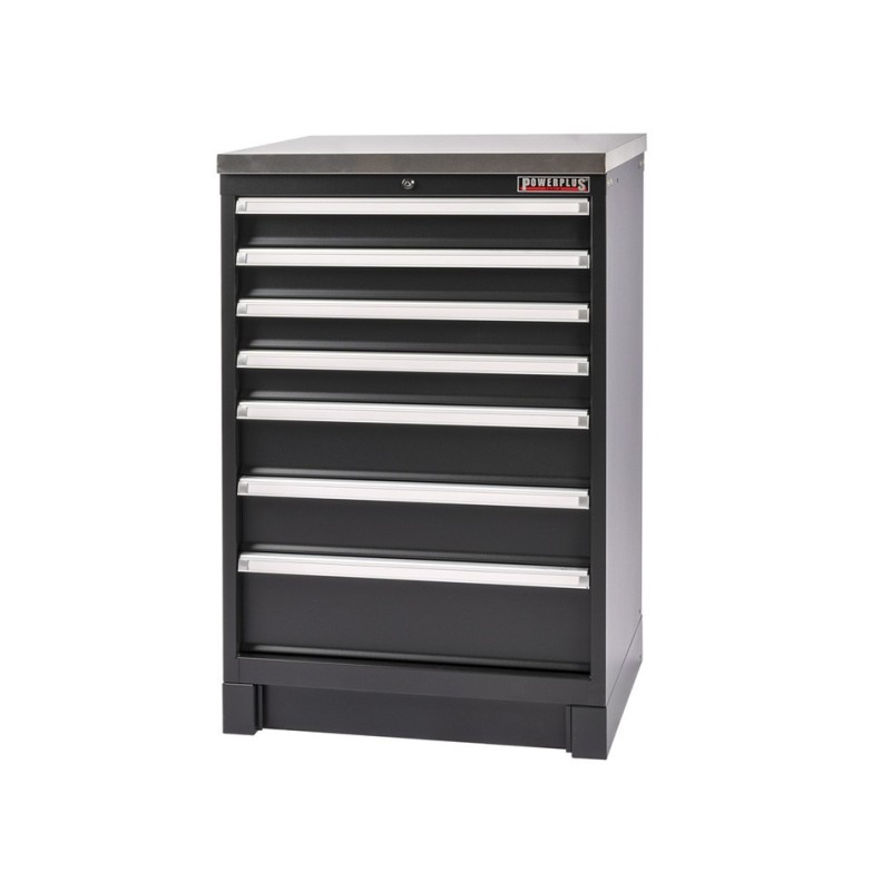 Professionele gereedschapskast – werkplaatskast 110 cm. hoog met 7 laden. Professionele gereedschapskast – werkplaatskast 110 cm. hoog met 7 laden.