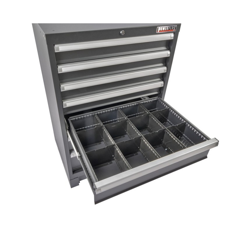 Professionele gereedschapskast – werkplaatskast 110 cm. hoog met 7 laden. Professionele gereedschapskast – werkplaatskast 110 cm. hoog met 7 laden.