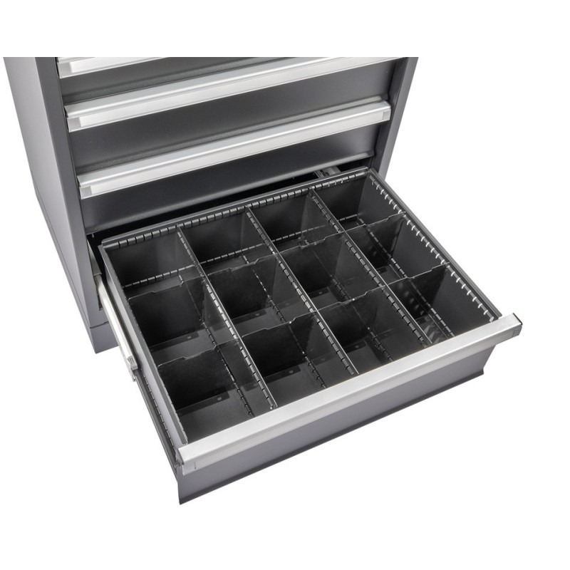 Professionele gereedschapskast – werkplaatskast 110 cm. hoog met 7 laden. Professionele gereedschapskast – werkplaatskast 110 cm. hoog met 7 laden.