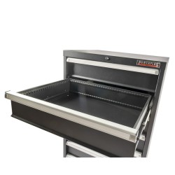 Professionele gereedschapskast – werkplaatskast 155 cm. hoog met 9 laden. Professionele gereedschapskast – werkplaatskast 155 cm. hoog met 9 laden.