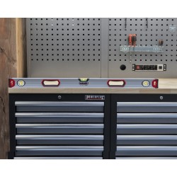 Magnetische blokwaterpas 1000 mm. - aluminium waterpas 100 cm