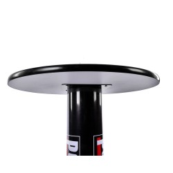 Stabiele statafel – bartafel met voetsteun en Powerplustools logo. Stabiele statafel – bartafel met voetsteun en Powerplustools logo.