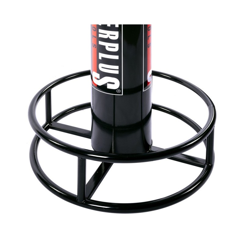 Stabiele statafel – bartafel met voetsteun en Powerplustools logo. Stabiele statafel – bartafel met voetsteun en Powerplustools logo.