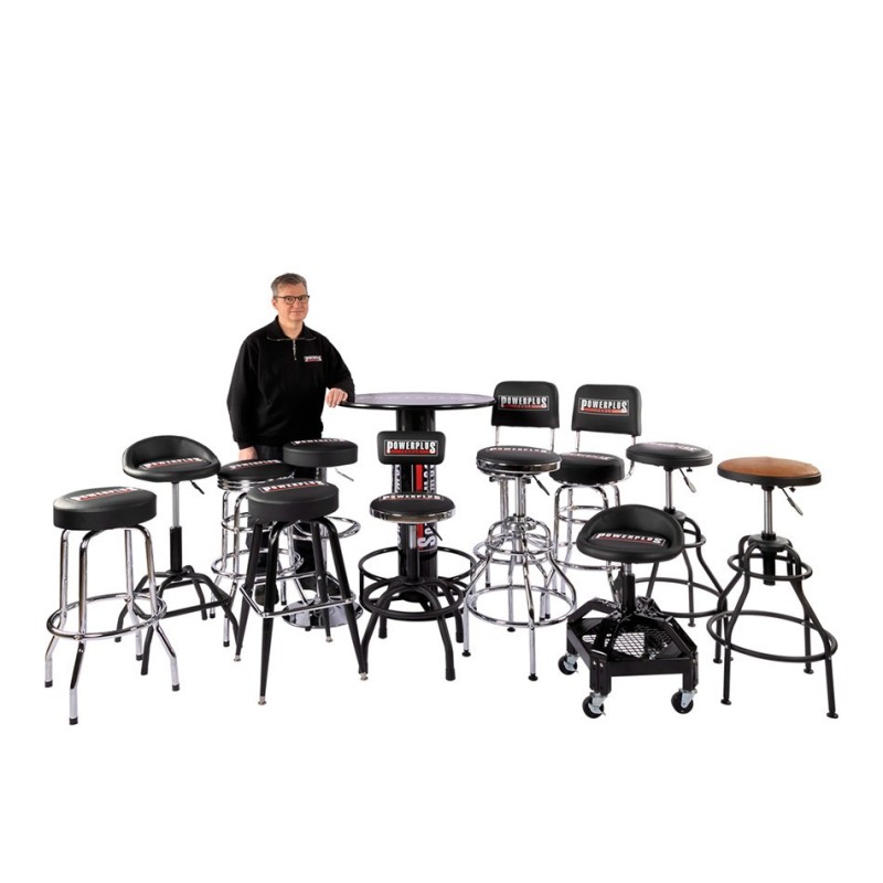 In hoogte verstelbare barkruk – gitaarkruk met rugsteun en voetsteun – bruin. In hoogte verstelbare barkruk – gitaarkruk met rugsteun en voetsteun – bruin.