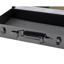 Tangenset 4 delen in metalen opbergbox Tangenset 4 delen in metalen opbergbox