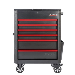Gereedschapswagen met 6 laden – gereedschapskar met deksel.