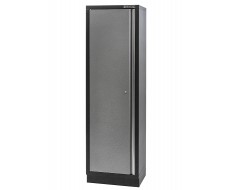 Metalen gereedschapskast / werkplaatskast 60 breed 46 diep en 200 cm hoog - 1 deur.