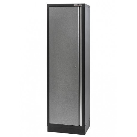 Metalen gereedschapskast / werkplaatskast 60 breed 46 diep en 200 cm hoog - 1 deur.