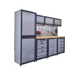 Werkplaatsinrichting Elite-Line – 287 cm. kastenwand voor werkplaats Werkplaatsinrichting Elite-Line – 287 cm. kastenwand voor werkplaats