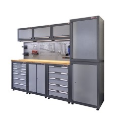 Werkplaatsinrichting Elite-Line – 287 cm. kastenwand voor werkplaats Werkplaatsinrichting Elite-Line – 287 cm. kastenwand voor werkplaats