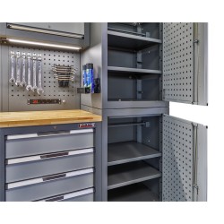 Werkplaatsinrichting Elite-Line – 287 cm. kastenwand voor werkplaats Werkplaatsinrichting Elite-Line – 287 cm. kastenwand voor werkplaats