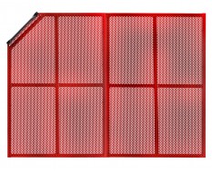 Rooster – gaas - straalplaat voor straalcabine PP-T 0140.