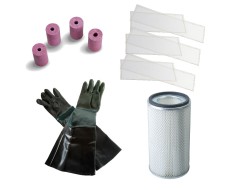 Revisie set voor straalcabine PP-T 0140 - Set straalcabine onderdelen