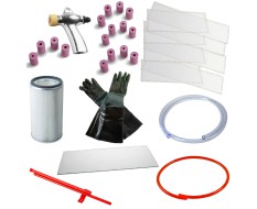 Revisie set II voor straalcabine PP-T 0140 - Set straalcabine onderdelen