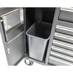 Verrijdbare werkbank – Gereedschapswagen 168 x 46 x 103 cm. met 220 V en USB Verrijdbare werkbank – Gereedschapswagen 168 x 46 x 103 cm. met 220 V en USB