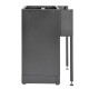 Gereedschapskasten set wandlengte 68 cm. 7 laden kast, hangkast, gereedschapsbord matzwart .