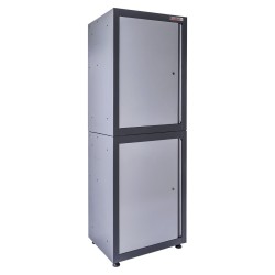 Hoge werkplaatskast – gereedschapskast met twee deuren