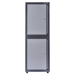 Hoge werkplaatskast – gereedschapskast met twee deuren