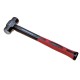 Mini voorhamer – Mokerhamer 450 gram met antislip fiberglas steel.