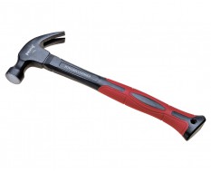Professionele klauwhamer 500 gram met antislip fiberglas steel.