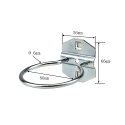 Gereedschapshaak – ophanghaak voor ophangen boormachine.