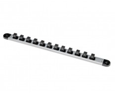 Magnetische houder voor 12 doppen / doppenrail voor 1/2" doppen / doppenhouder