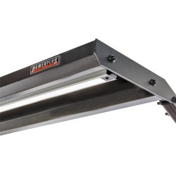 Lichtbak voor werkbank 200 cm met gereedschapsbord – Powerplustools