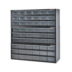 Kast 83 x 30 x 30 cm. met kunststof bakjes voor inbouw in bedrijfswagen – onderdelenkast. Kast 83 x 30 x 30 cm. met kunststof bakjes voor inbouw in bedrijfswagen – onderdelenkast.