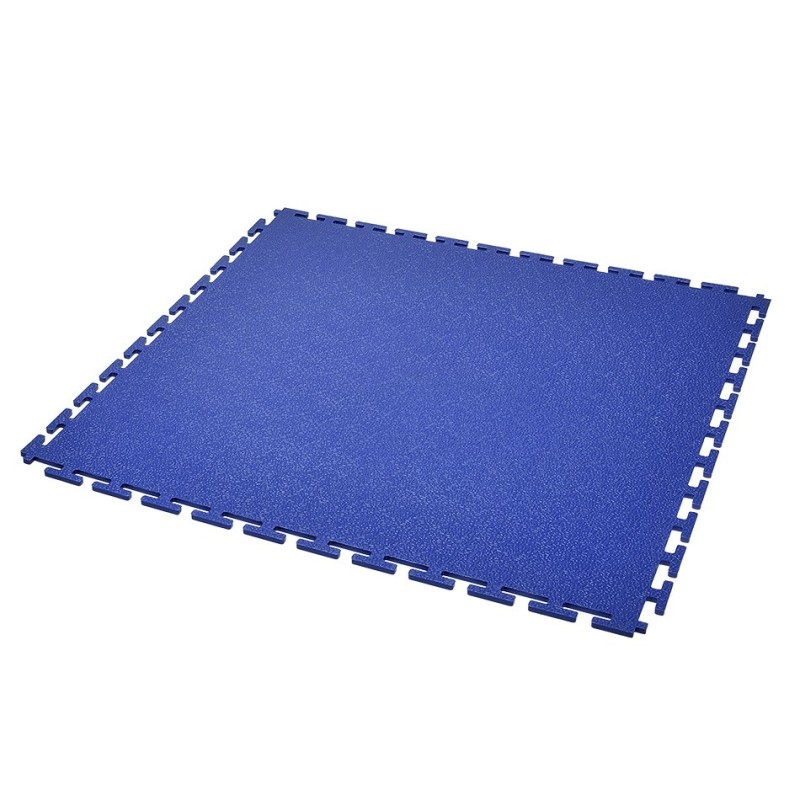 PVC kliktegel blauw 500 x 500 x 6 mm. Vloertegel voor industrieel gebruik - hamerslag anti slip profiel PVC kliktegel blauw 500 x 500 x 6 mm. Vloertegel voor industrieel gebruik - hamerslag anti slip profiel